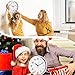 Inbagi 12 Pieces Silent Wall Clocks 10 Inches Quartz Analog Clocks Non Ticking Round Easy to Read Battery Operated for Classroom Office School Kitchen Bedroom Living Room Decorative