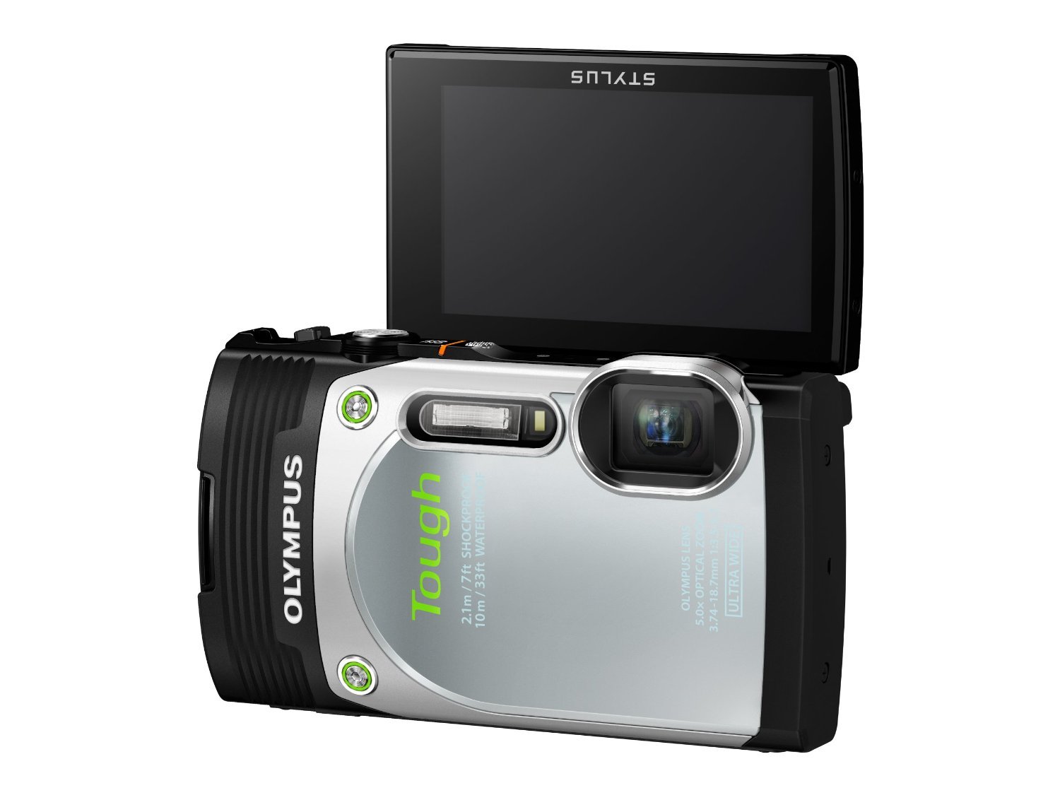 Olympus Stylus TG-850 IHS 16 MP Digital Camera (Black) - International  Version (No Warranty)