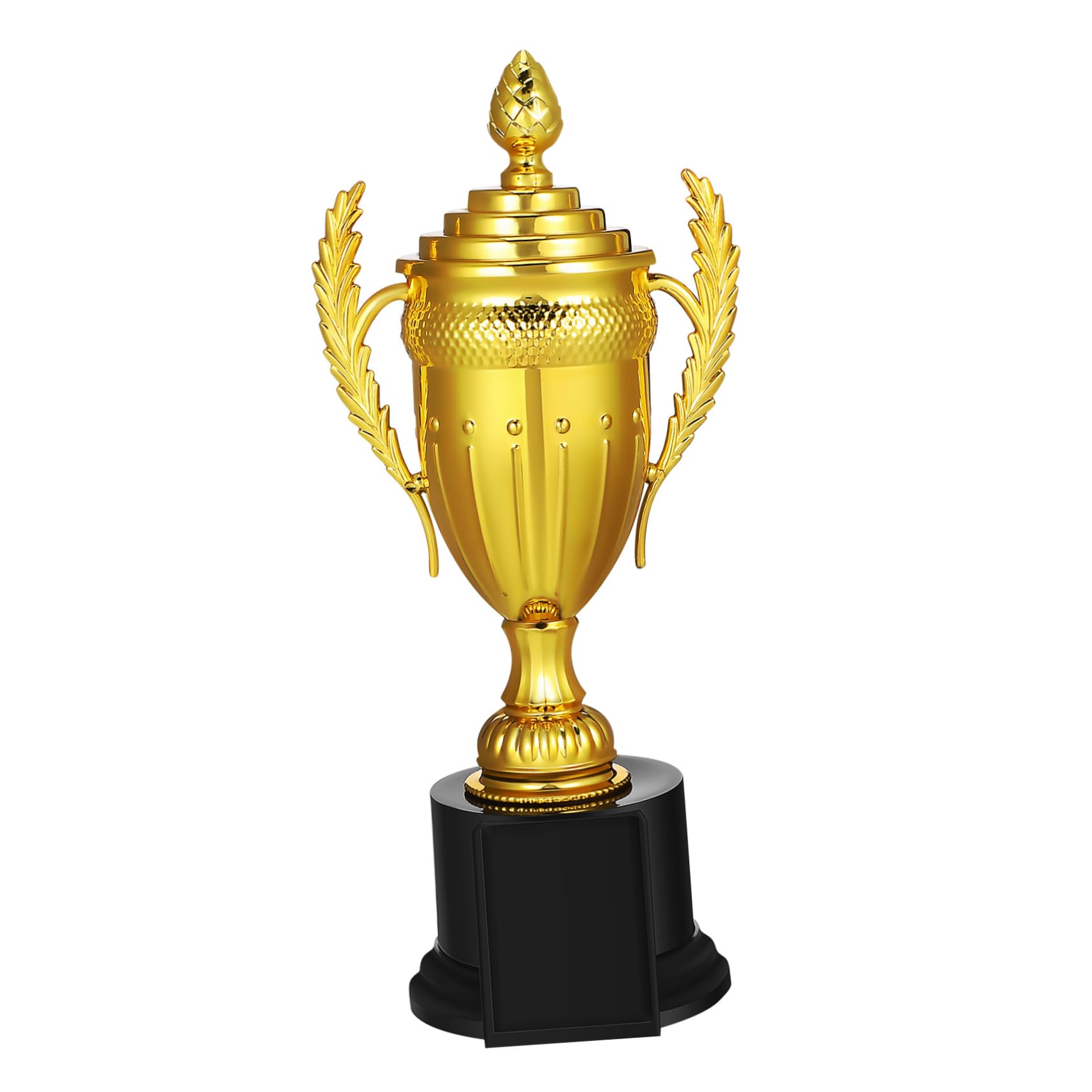 POPETPOP Winning Prize Trophy Cup with Lid Award for Sports Ceremony Decorative Competition Trophy for Winner Celebrations Design Showcase