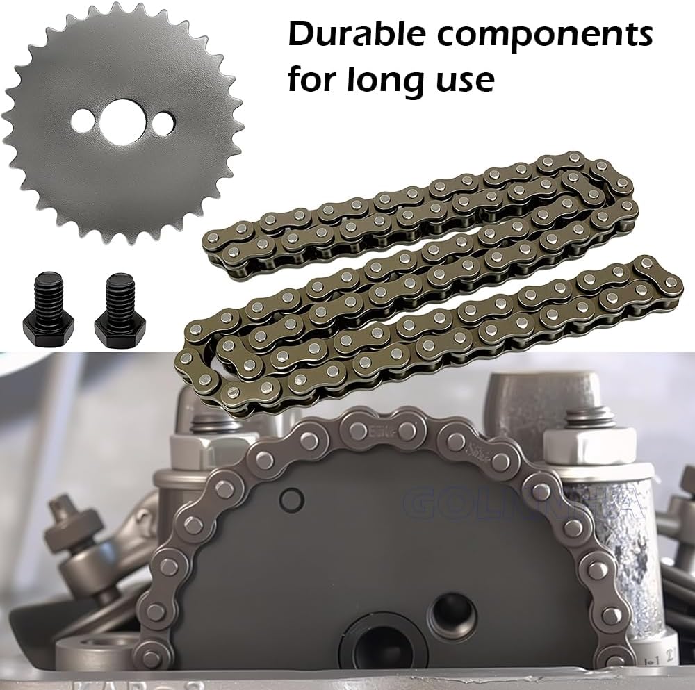 Cam Timing Chain, Guides and Camshaft Sprocket Kit For Honda CRF100F NSF100 XL100S XR100 XR100R OEM#14550-116-000 14500-436-000 14401-436-003