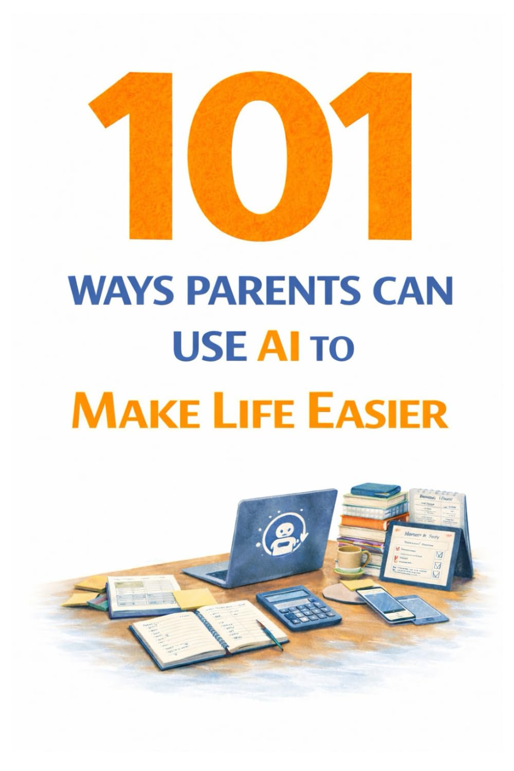 101 Ways Parents Can Use AI to Make Life Easier: Simple AI Tools and Prompts to Save Time, Reduce Stress, and Make Parenting Easier (101 Families)