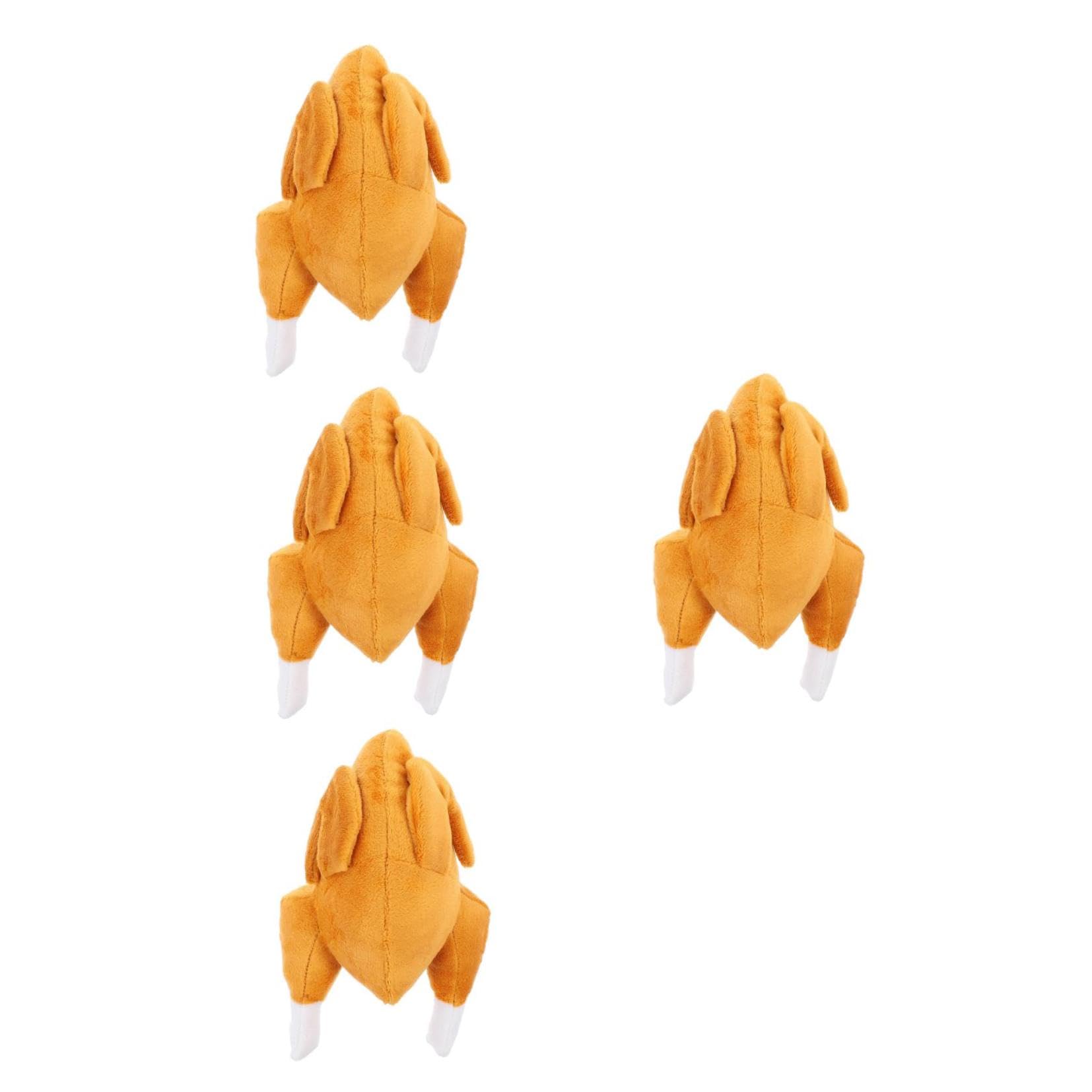 Kisangel 4piezas Juguete Creativo para Mascotas Juguete De Mordida Chirriante para Entrenamiento De Olfato y Masticación De Cachorros Seguro y Duradero