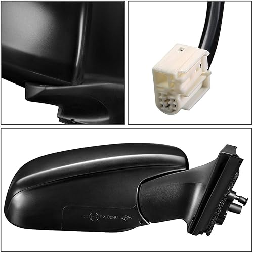 Miniatura 8 de DNA Motoring OEM-MR-TO1321273 Estilo de fábrica Powered+Heated+Turn Signal Espejo de la puerta lateral derecha Compatible con 09-12 Toyota Rav4