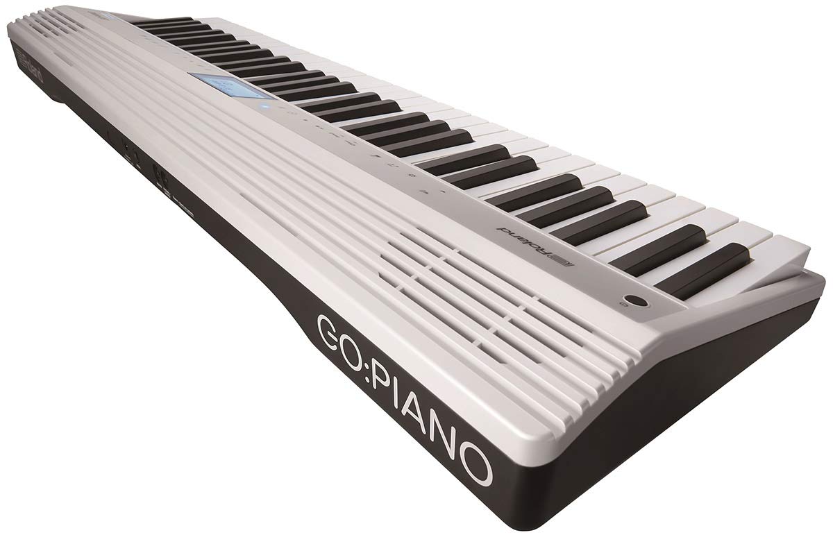 Amazon | Roland GO:PIANO with Alexa Built-in Xスタンド・ヘッドホン