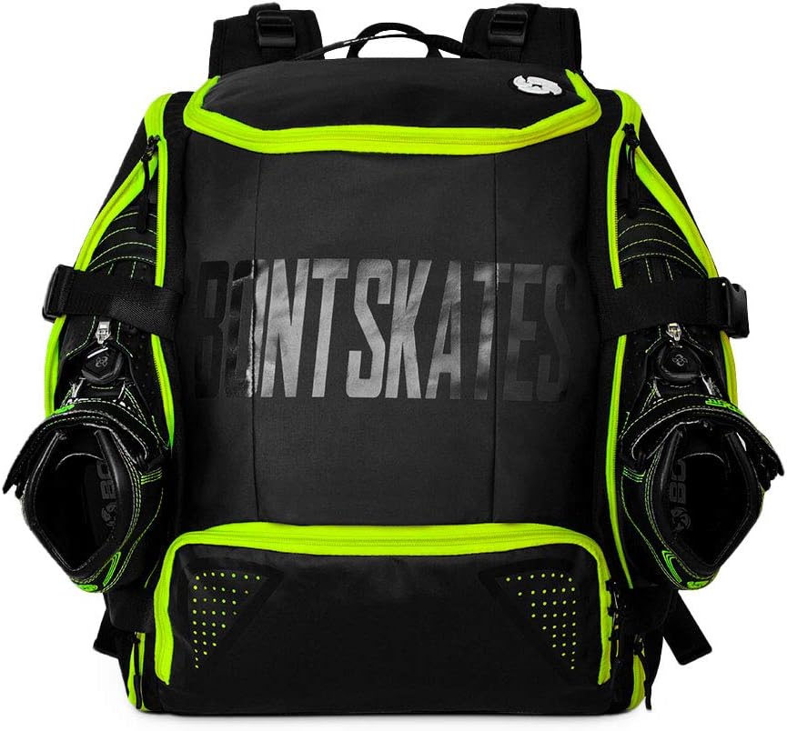 Bont Skates | Multi Sport Skate Backpack Travel Bag| Inline Ice Quad Speed Skating (Pink) : Sports & Outdoors