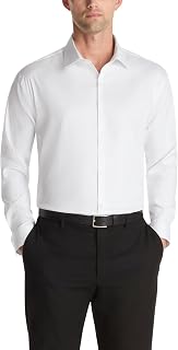 Men's Dress Shirt Slim Fit Techni-Cole Stretch
