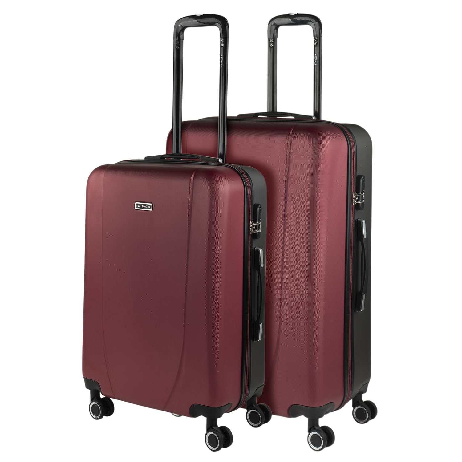 ITACA - Maleta de Cabina 55x40x20 - Maletas De Viaje Cabina Rígidas Trolley con 4 Ruedas Dobles para Avion Ligera Equipaje De Mano Candado de Combinación. Compatible Ryanair, Verde Menta — view 17