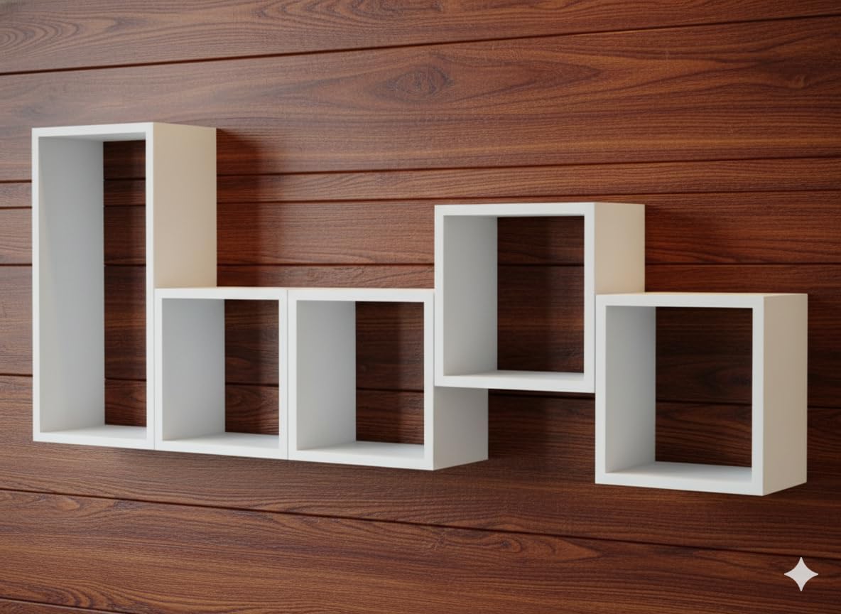Dusty Grain Floating Wall Shelves-image-38