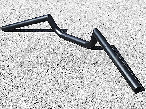 Amazon | バイク ブラック塗装済み スワローハンドル コンドルハン