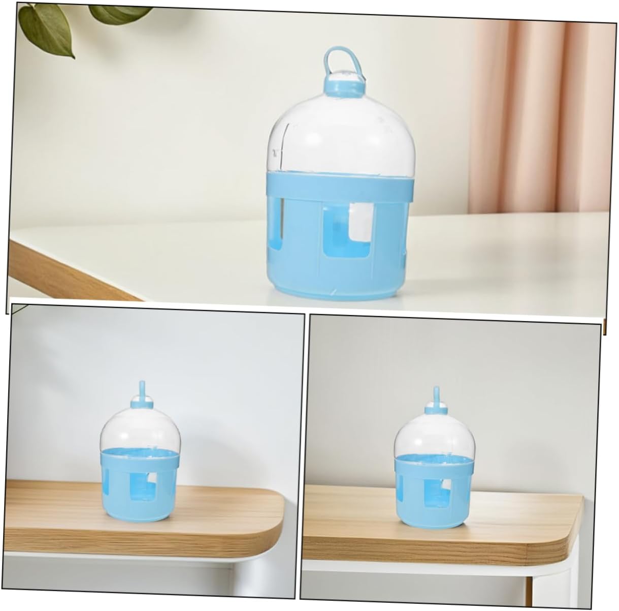 2pcs Pigeon Drinker Water Dispenser for Birds Cage Easy Clean Design Large Capacity Suitable for Homing and Racing Pigeons