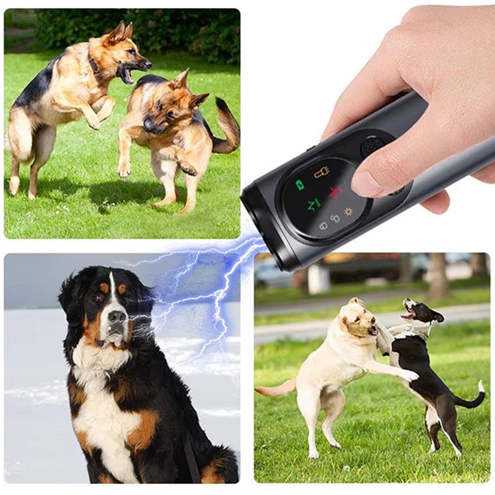 Protector de ladridos para perros, dispositivo antiladridos para perros ultrasónico con control de largo alcance, dispositivo de control de ladridos de perro, dispositivo disuasorio de