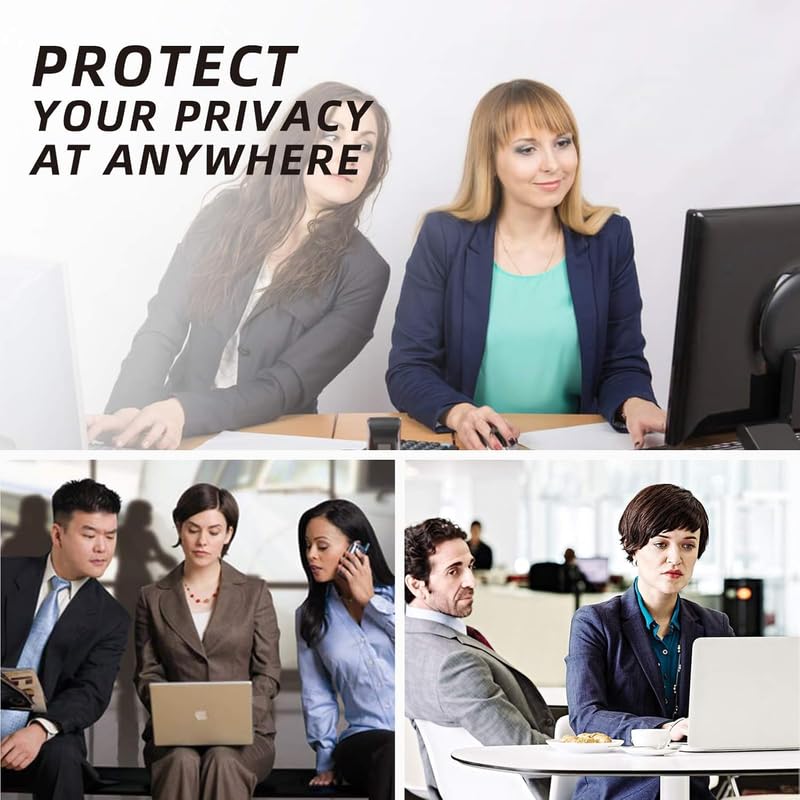 Image of PxIn TechnoEye 17 Inch (5:4) Privacy Screen Filter - NO Eye Strain | Anti-Blue Light + Anti-Glare | Privacy Screen Protector