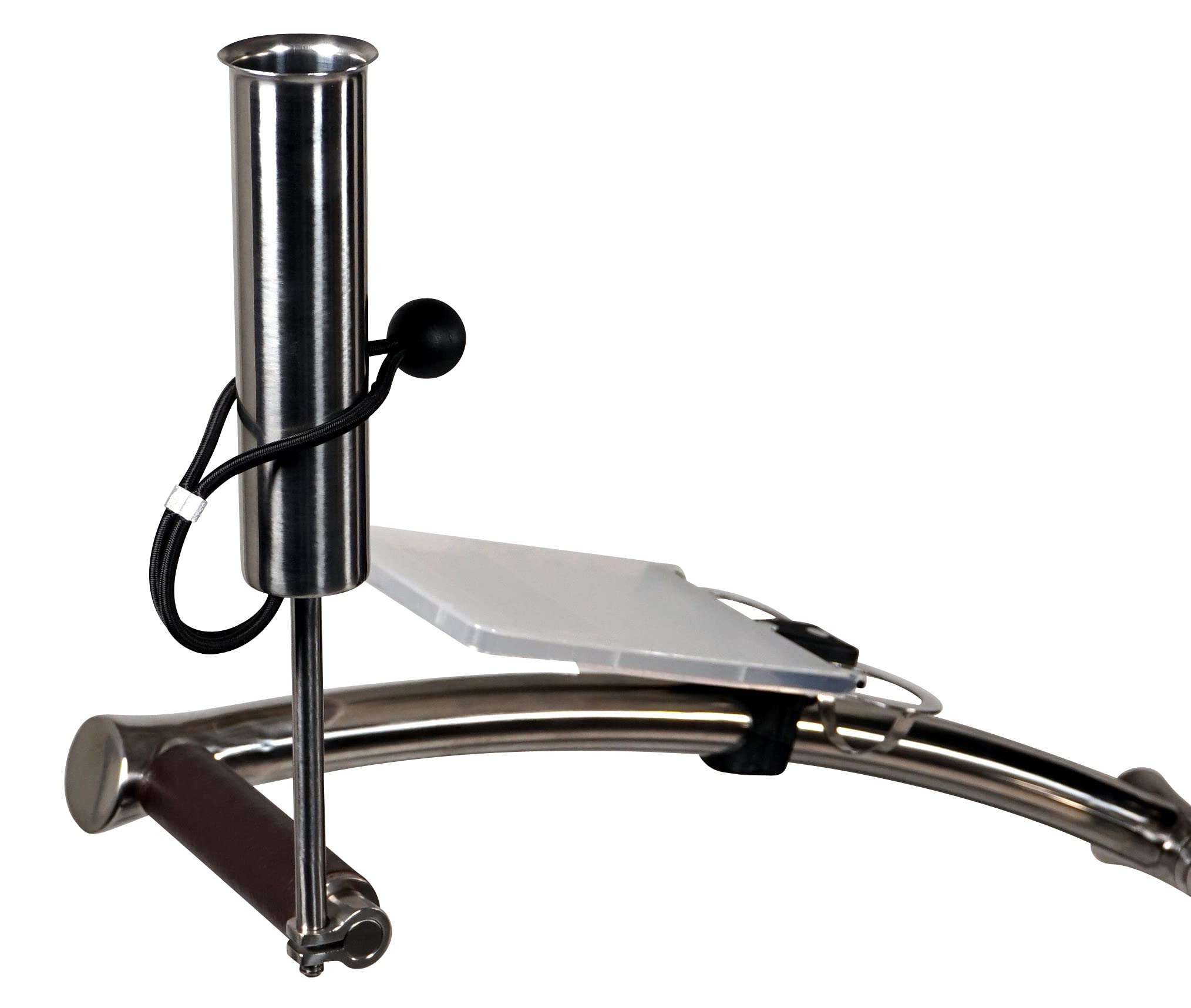 tour made HC3X Premium Golf Pushtrolley I klappbar & zerlegbar I 3 Rad | edles Design I manueller Golftrolley aus Edelstahl I inkl. Transporttasche, Schirm- & Scorehalter I Deutsche Markenqualität