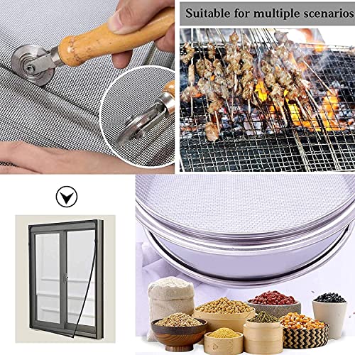 Grille métallique tissée en acier inoxydable 304 de haute résistance 1x2m - 5