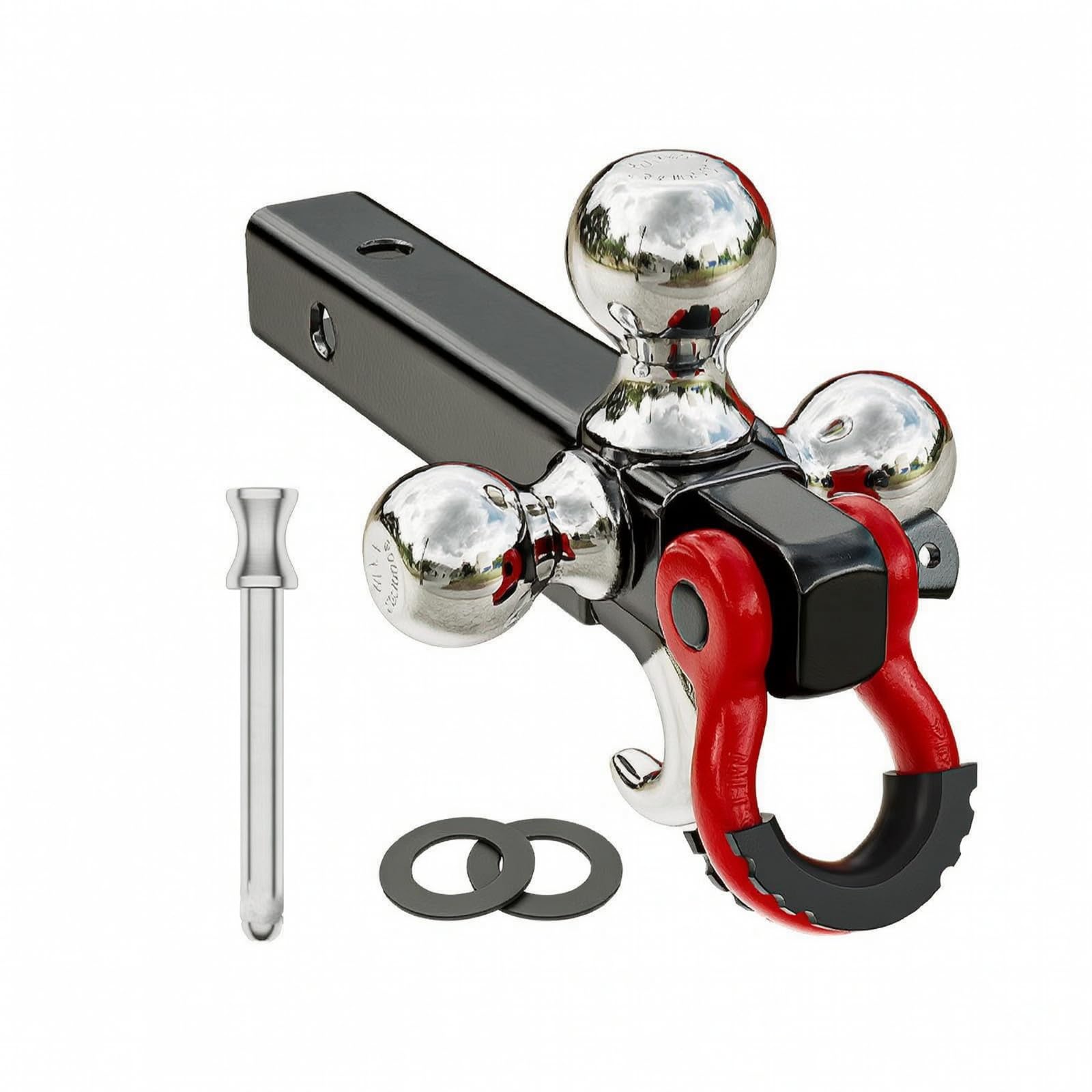 Adaptador Enganche con Triple Bola