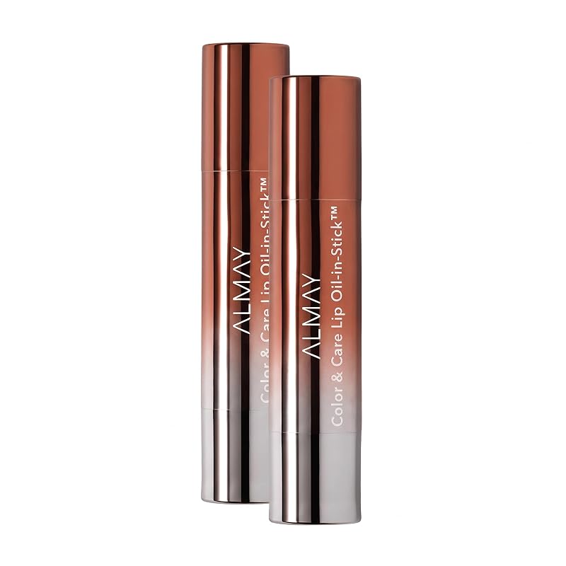 Almay Óleo Labial Dulce De Leche Color & Care, 2 unidades, 2,55 g cada