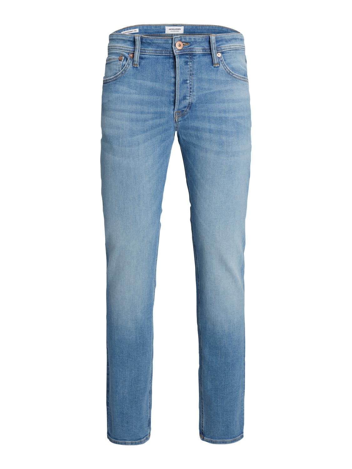 JACK & JONES Male Tapered Fit Jeans Plus Size JJIMIKE JJORIGINAL AM 783 NOOS PLS Tapered Fit Jeans