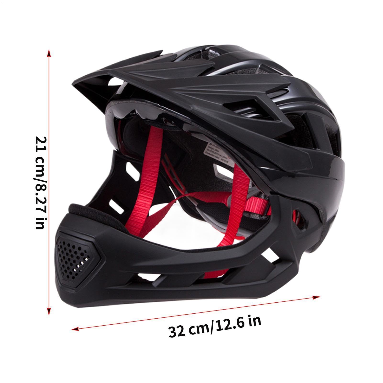 Kask motocyklowy dla dzieci i dzieci, regulowana, pełna ochrona głowy | Kask rowerowy górski i szosowy dla dziewcząt podczas uprawiania sportu i jazdy na rowerze, deskorolce, rolkach i rowerze