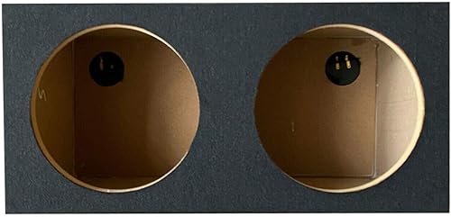 Miniatura 4 de Audiotek CA-12DS Pro Dual Seal Caja de altavoz de audio para vehículo de 12 pulgadas, caja de altavoces de audio para automóvil, tablero de fibra de