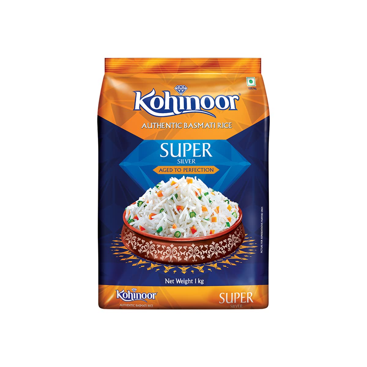 Kohinoor Super Silver Authentic Basmati Rice, 1 Kg Pack Amazon.in