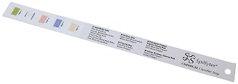 Spilfyter 570050 Specialty Spill Control Chemical Classifier Strip, 2.54cm Length x 30.47cm Width, Pack of 50