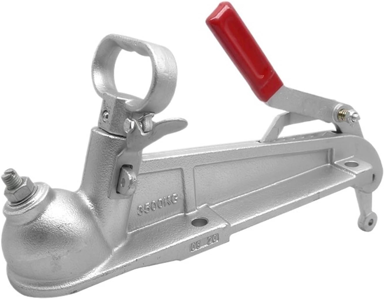 Electric Brake Trailer Coupling with Hand Bracket Cap 3500kgs Fits 50mm Ball RV Parts Camper Accessories Caravan Components