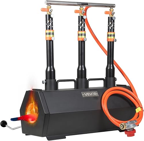 VEVOR Forge à Gaz Propane Portable, Four de Forge à 3 Brû…