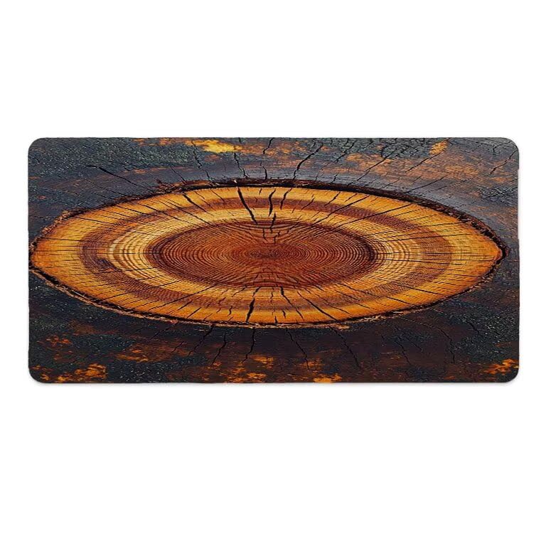 Tappetino Mouse Gaming XXL 1600 x 800 mm Tappetino Antiscivolo Sottomano Da Scrivania Per Mouse e Tastiera, Con Base In Gomma Antiscivolo, Lavabile, Mouse Pad Ruote degli alberi, Regalo per Uomo L-891