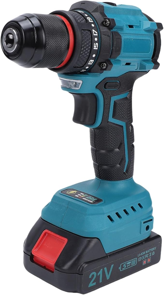 Taladro Inalámbrico Jectse Brushless 55Nm con Batería 1300mAh miniatura 5