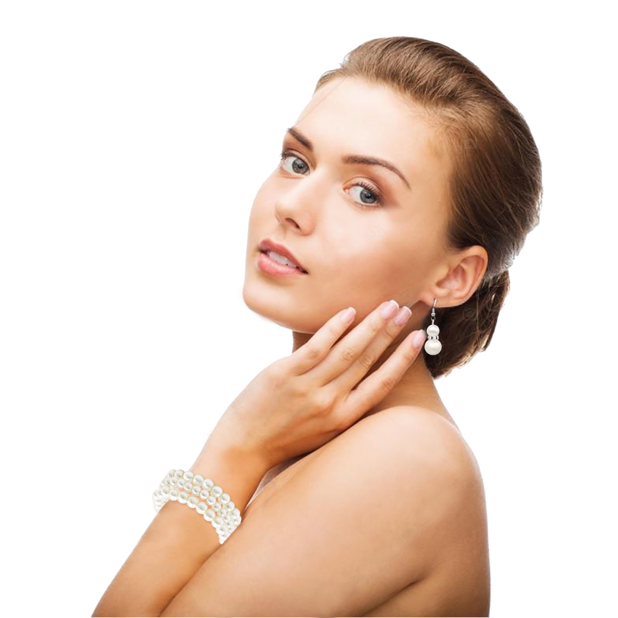 Pearl Jewelry Set for Women