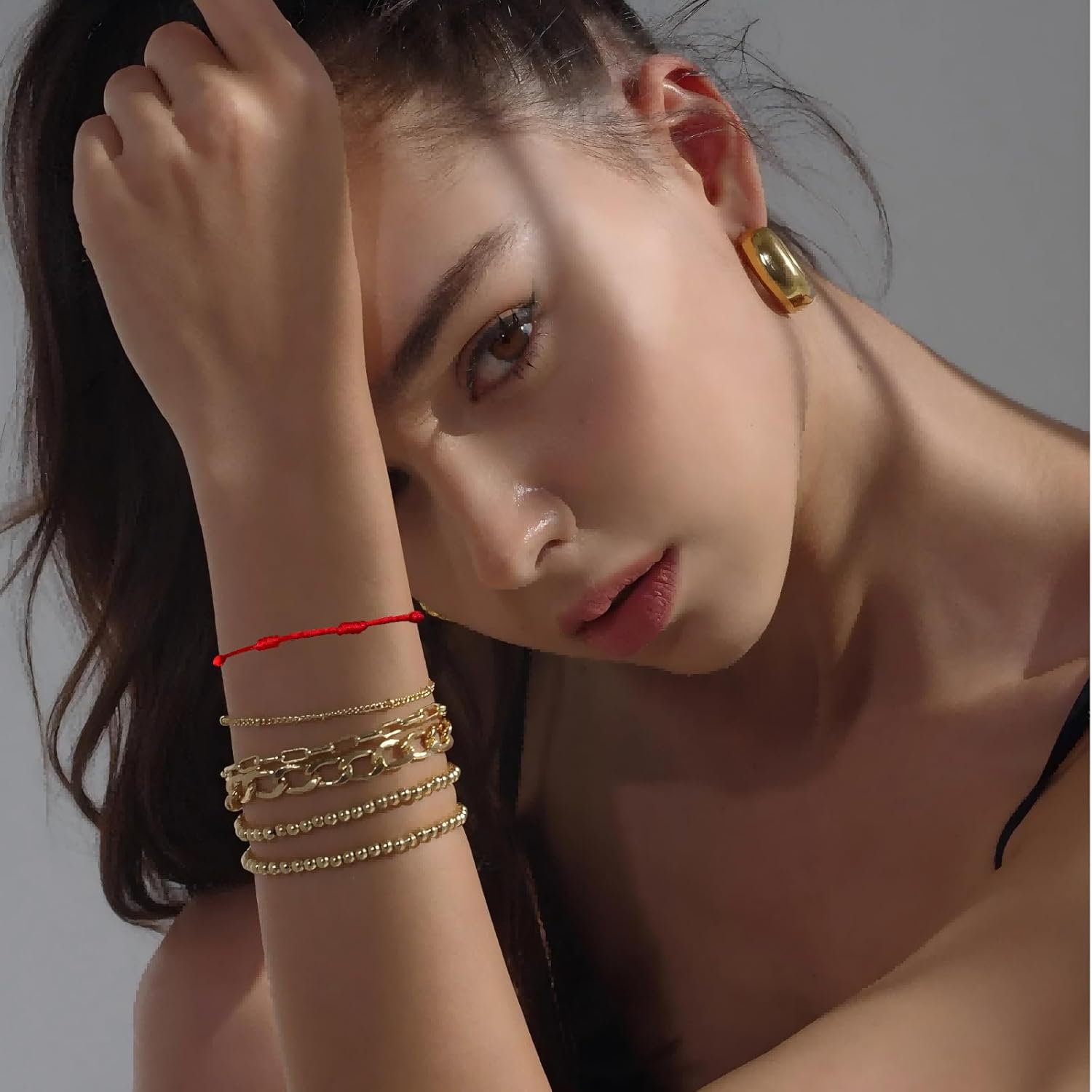 String Bracelet for Women & Men – Kabbalah Protection Jewelry with 7 Knots and Christian Cross Design, Adjustable Spiritual Gift, Friendship Wristband for Good Luck (Pulsera Roja para Mujer) - Image 7