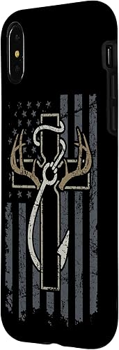 Miniatura 8 de iPhone 11 Faith Caza Pesca  Christian Cross USA Hunter Fisherman Case