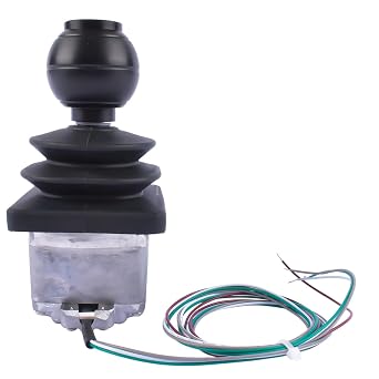 TINAPAS 2441305340 Single Axis Joystick Lift Controller Compatible with Haulotte Lift HA16SPX HA18SPX HA16TPX HA260PX H14TX HA15X HA16PX NT HA46JRT HA18PX HA51JRT HA18PX NT HA32PX HA16X HB44J HA20PX
