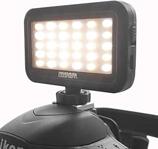 30 LED Video On Camera Light, Sevenoak Brightness Adjusting Dimmable Light with Shoe Mount & USB Charge Port for iPhone X 8 7 DSLR Camera Camcorder GoPro Action iOS Android Smartphones Party YouTube