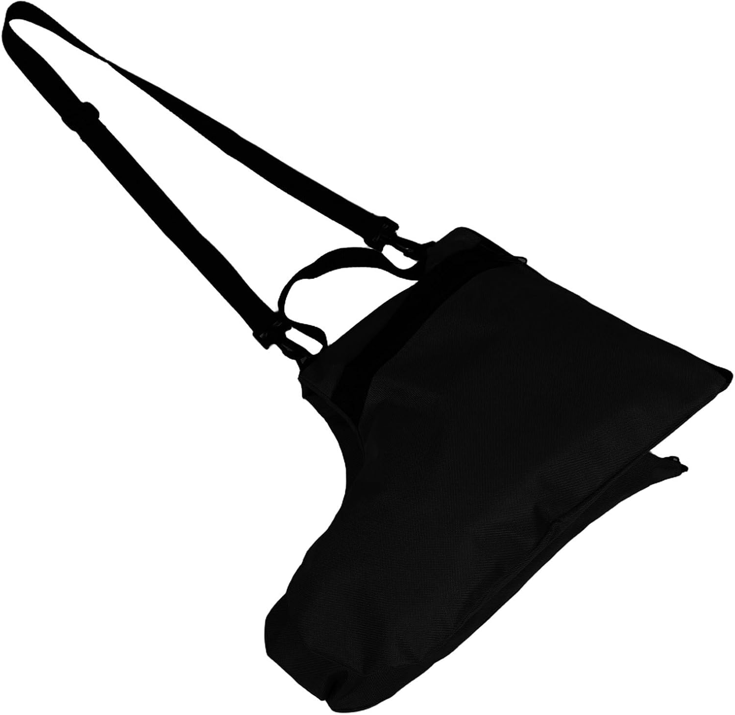 Toddmomy Skate Shoe Storage Bag for Ice Skates Adjustable Shoulder Strap Black Portable 20l Capacity Outdoor Ice Skating Gear Container for Winter Sports
