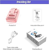 Vista 7 de Regalos para hombres y mujeres, soporte para teléfono con altavoz Bluetooth y función de carga, ángulo giratorio de 360°, soporte ajustable