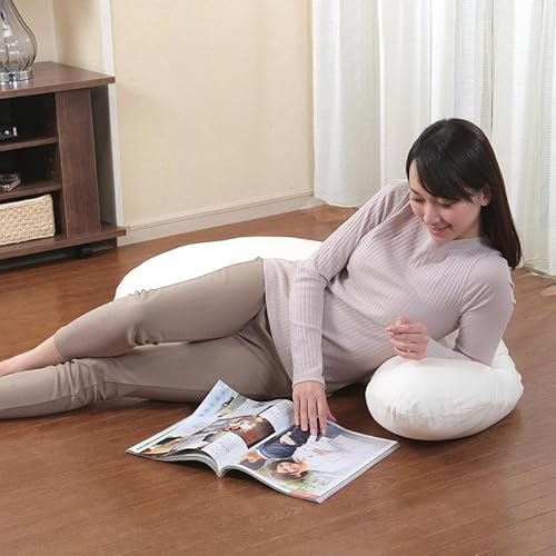 優しい肌触りの 和晒し ダブルガーゼ 抱き枕 (アイボリー)