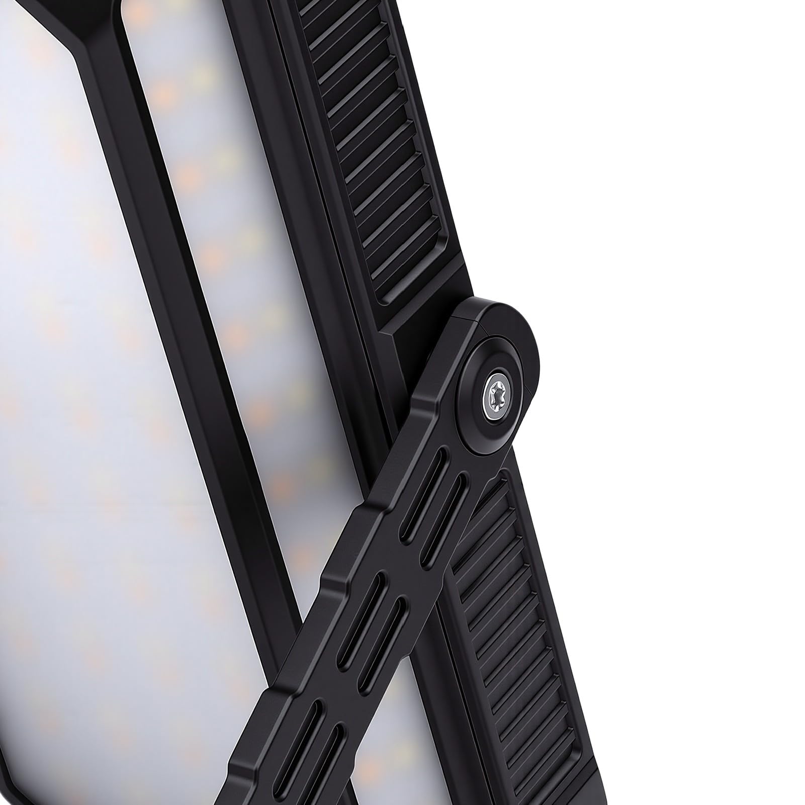 Rechargeable Solar Camping Light with Multiple Modes and Magnetic Base