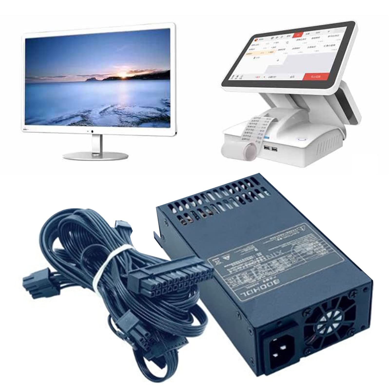 600 W 1U ITX Netzteil Vollmodulares 1U Netzteil für Server Pose Machine 110 V
