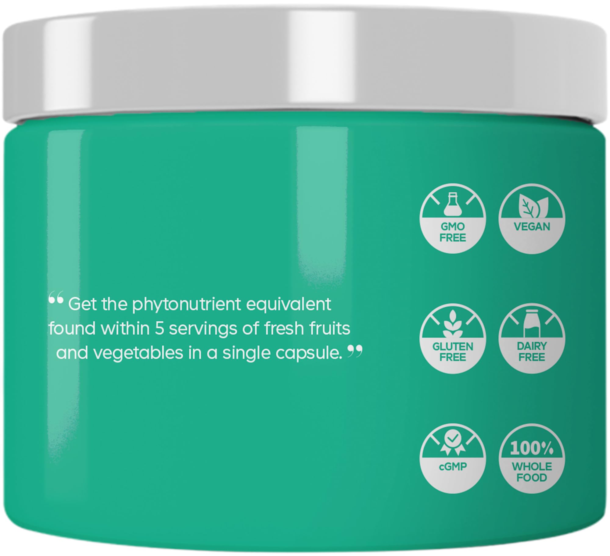 Codeage Instantfood Five A Day, Fruits and Veggies Nutrients, 30 Capsules — Amazon image 9