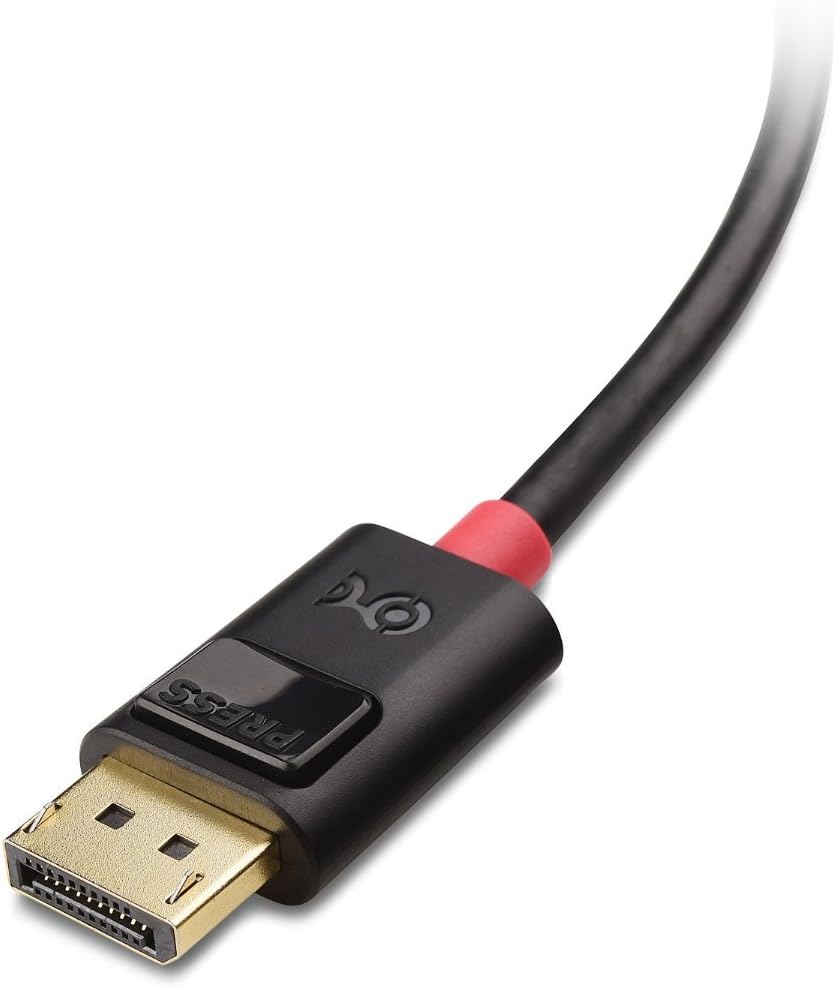 Cable Matters 4K DisplayPort to HDMI 4K Adapter Cable (4K DP to HDMI) 6 Feet
