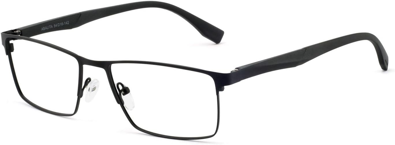 OCCI CHIARI Anti Blue Light Glasses for men - Computer Glasses Men - Black Eyewear Frame - Game Glasses for Men