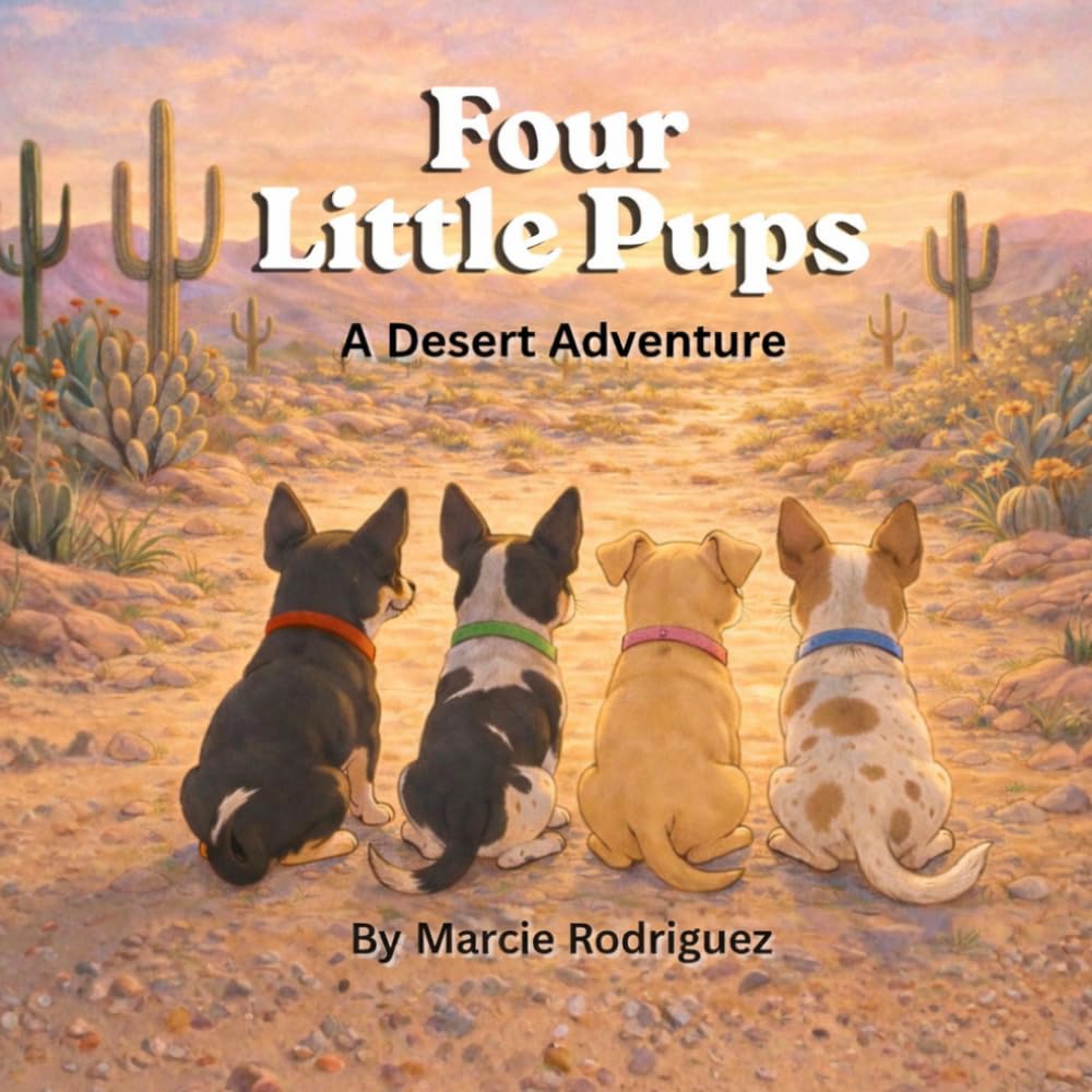 Four Little Pups: A Desert Adventure