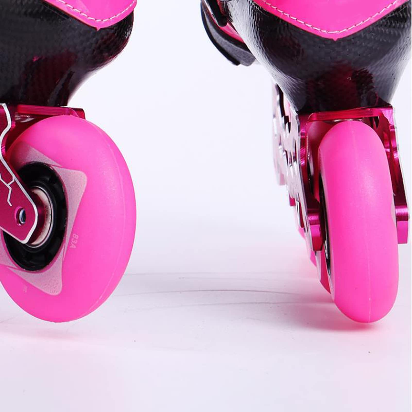 Genérico Ruedas de Repuesto para Patines en Línea Exterior Interior Rueda de Patinaje Callejero, 83A, 62 mm, 64 mm, 68 mm, 70 mm, 72 mm, 76 mm Y 80 mm, con Rodamientos Giratorios de Bajo Ruido.