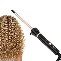 Baby Lizs Modelador de Cachos Profissional 9mm Cerâmico Bivolt Fino para Cachos Definidos e Duradouros Aquecimento Rápido Cabo Giratório