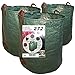 7DOO Saco Jardin Set 3X 272L 2da Generación, Bolsas Basura Jardin, Bag, Cesto Jardin, Herramientas Jardinería Kit Jardineria Productos De Jardineria Bolsa Reutilizable Contenedores En Polipropileno