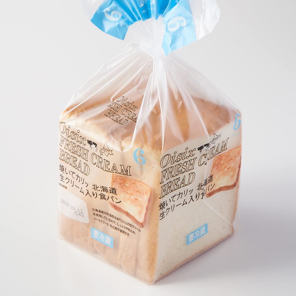 Amazon.co.jp: [冷蔵] Oisix 北海道産生クリーム入りやわらか食パン(6