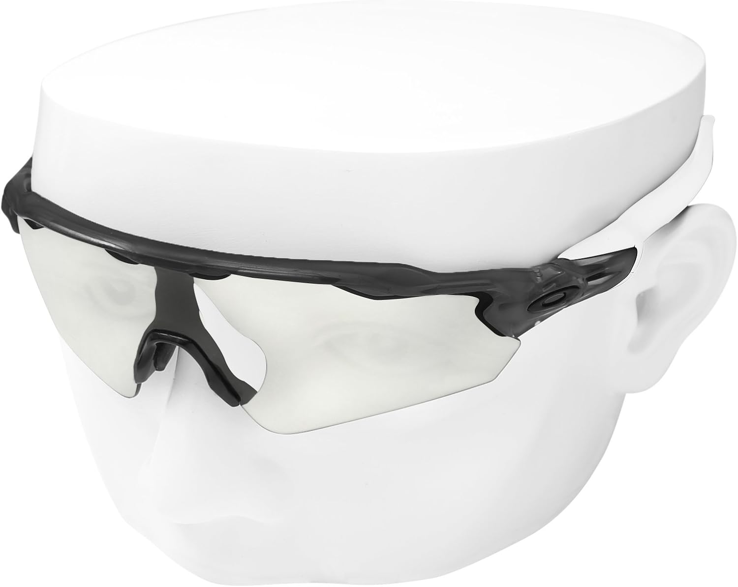 OOWLIT Temple Sleeve/Nose Pad Kit Compatible with Oakley Radar EV Path/Radar EV Path Asin Fit/Radar EV Pitch - White