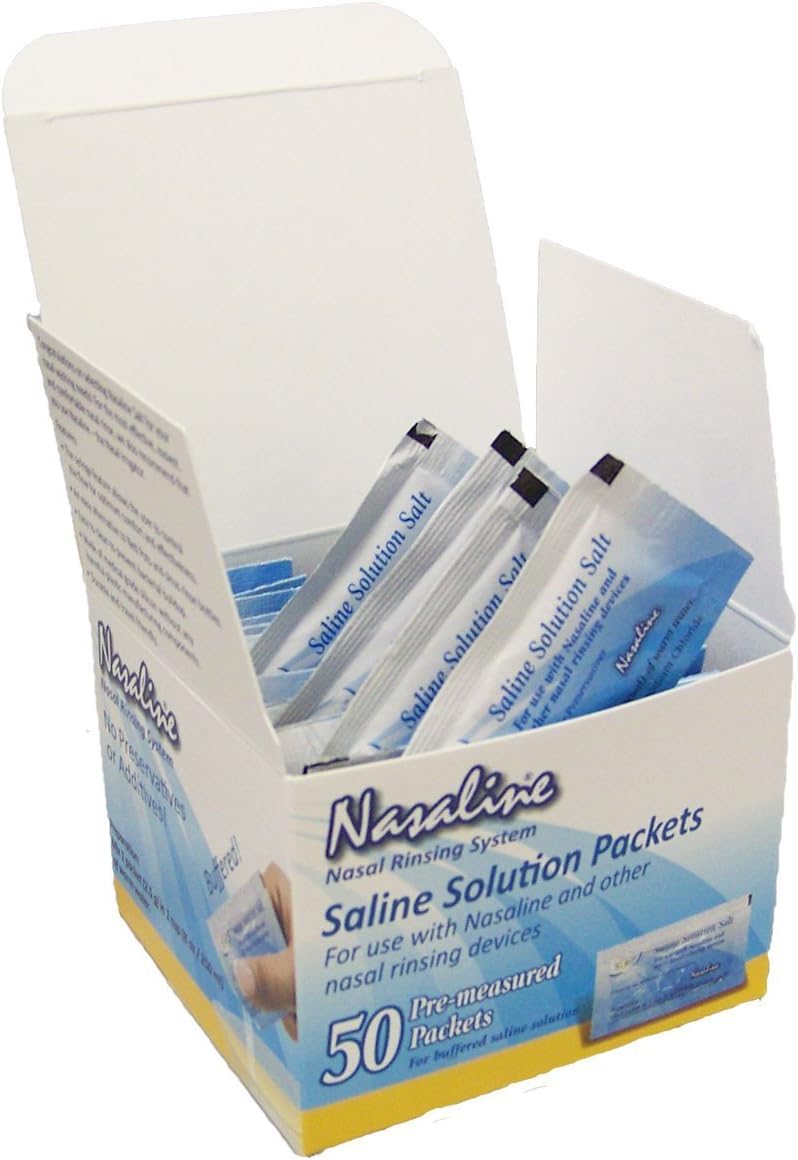 Nasaline Nasaline Salt Box of 50 50 packets