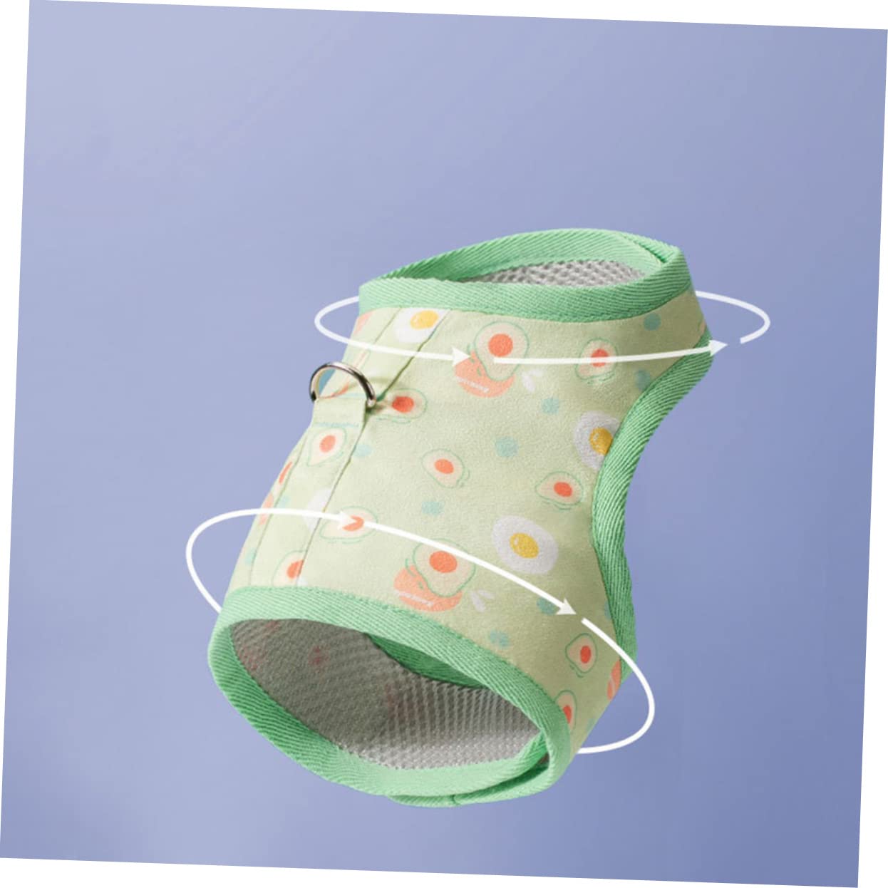 SUPVOX 4 Set Di Gilet Per Cani Con Guinzaglio Gilet in Rete Per Gatti E Cuccioli Portatile E Robusto